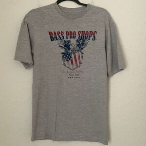 Bass Pro Shops Men’s Gray T-Shirt Size S